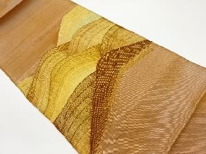 山並模様織出し名古屋帯